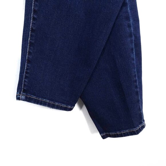 TORRID Deep Blue Whiskered Stretchy Soft Cotton Blend Skinny Everyday Jeans 22T - Picture 3 of 7